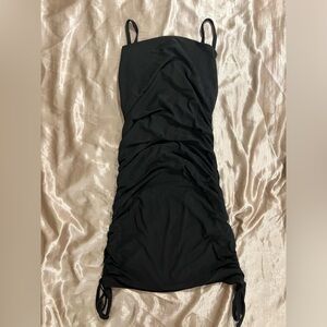WORN-ONCE Mini Dress in Black Size S